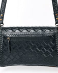American Darling ADBG1137A Clutch Hand Tooled Genuine Leather women bag western handbag purse