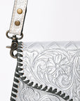 American Darling ADBG1137A Clutch Hand Tooled Genuine Leather women bag western handbag purse