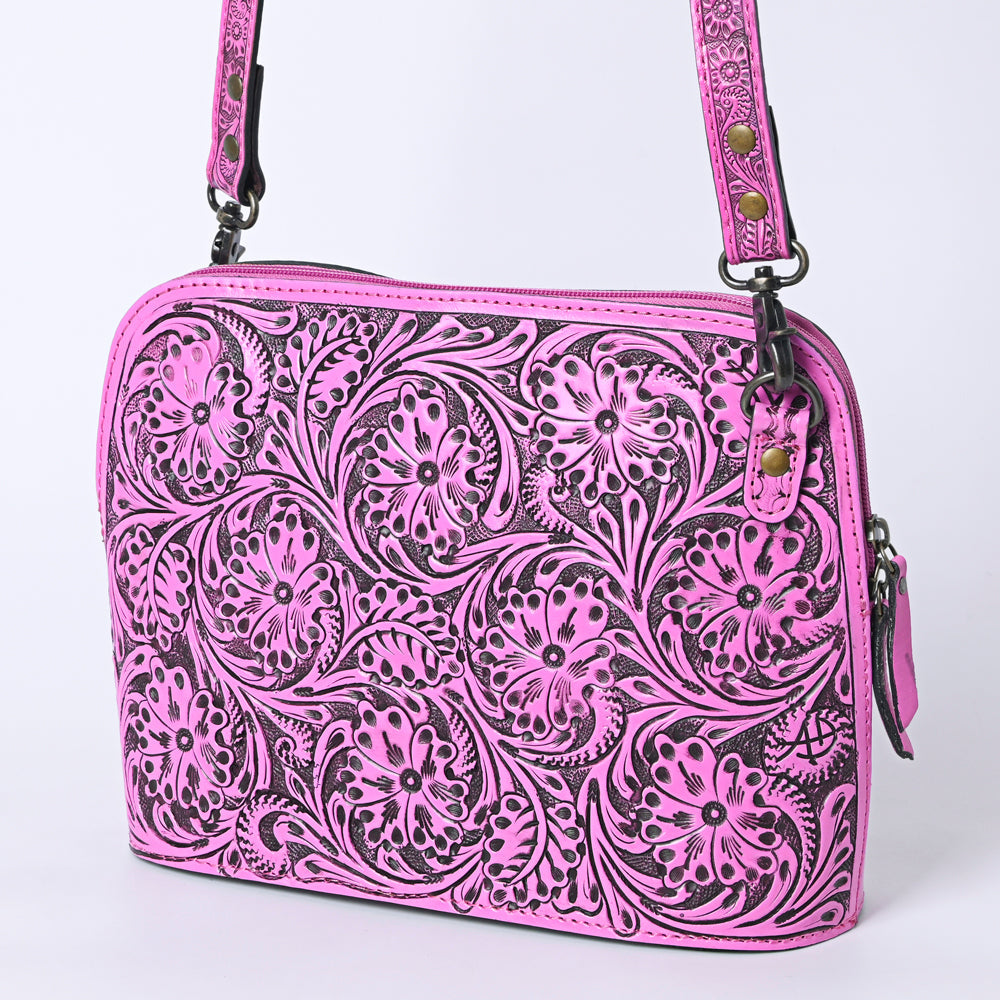 American Darling Cross Body Hand Tooled Genuine Leather women bag western handbag purse