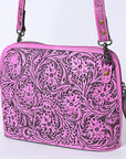 American Darling Cross Body Hand Tooled Genuine Leather women bag western handbag purse