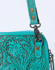 American Darling Cross Body Hand Tooled Genuine Leather women bag western handbag purse