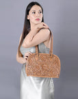 American Darling Tote Hand Tooled Genuine Leather women bag western handbag purse