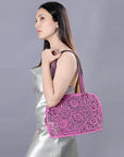 American Darling Tote Hand Tooled Genuine Leather women bag western handbag purse