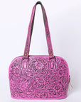 American Darling Tote Hand Tooled Genuine Leather women bag western handbag purse