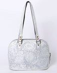 American Darling Tote Hand Tooled Genuine Leather women bag western handbag purse
