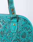 American Darling Tote Hand Tooled Genuine Leather women bag western handbag purse