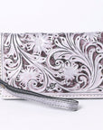 American Darling Clutch Hand Tooled Genuine Leather women bag western handbag purse