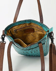 American Darling Tote Crocodile Embossed Genuine Leather Women Bag Western Handbag Purse