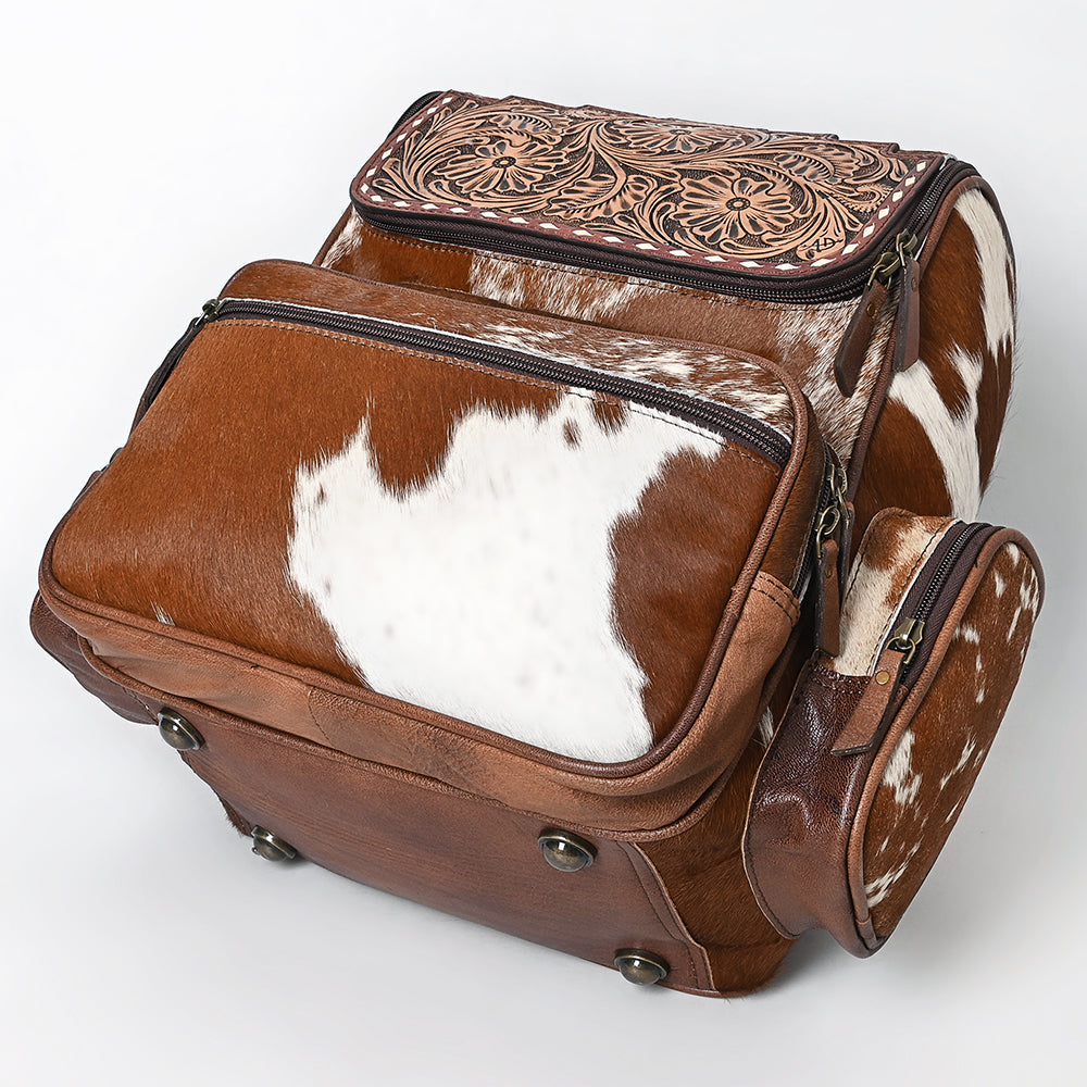 American Darling Backpack Hand Tooled Hair-onGenuine Leather women bag western handbag purse
