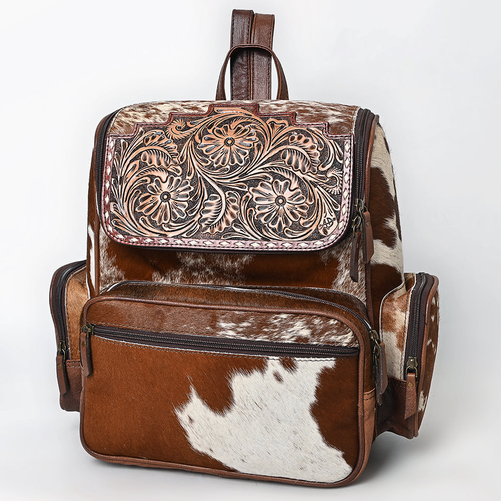 American Darling Backpack Hand Tooled Hair-onGenuine Leather women bag western handbag purse