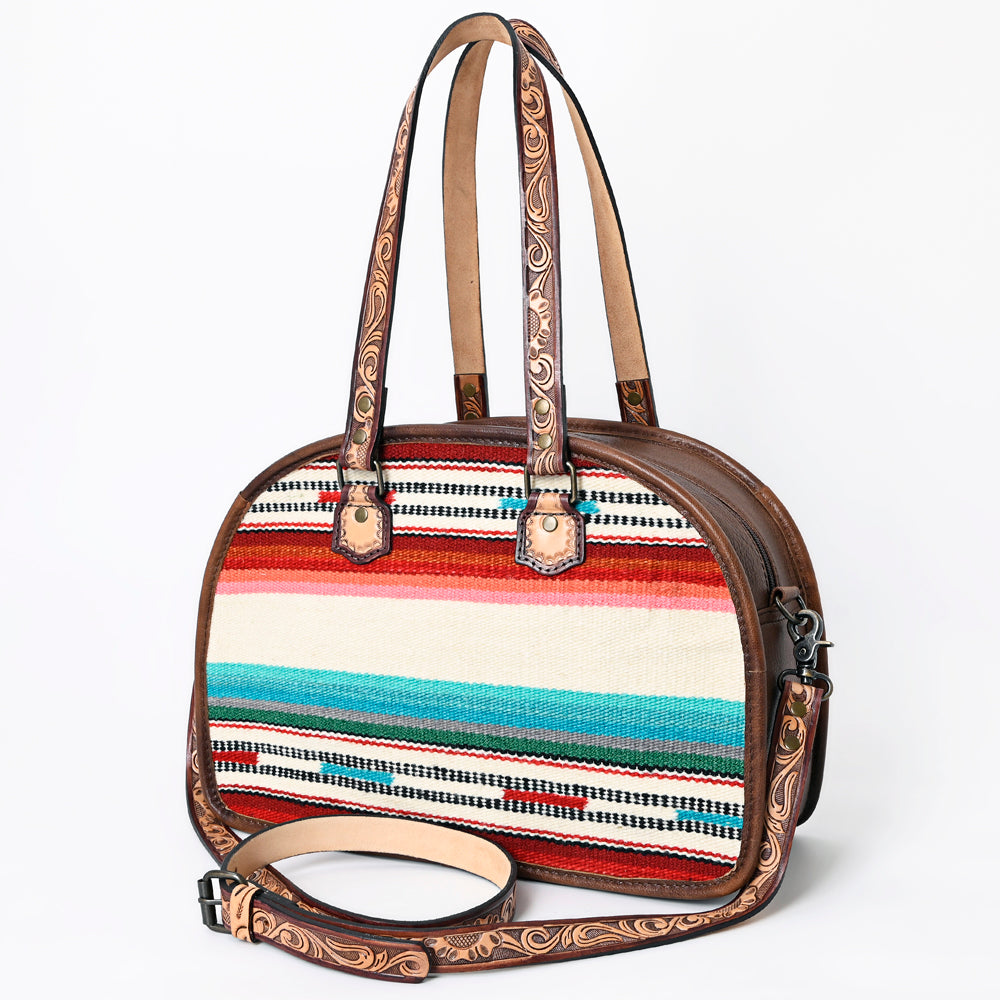 ADBG1162 American Darling Tote Saddle Blanket Genuine Leather women bag western handbag purse
