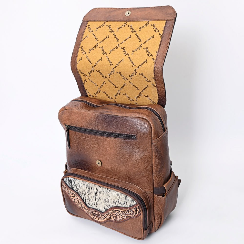 ADBG1165 American Darling Backpack Hand Tooled Hair-On Genuine Leather women bag western handbag purse