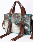 ADBG1166 American Darling Tote Hair-On Genuine Leather women bag western handbag purse