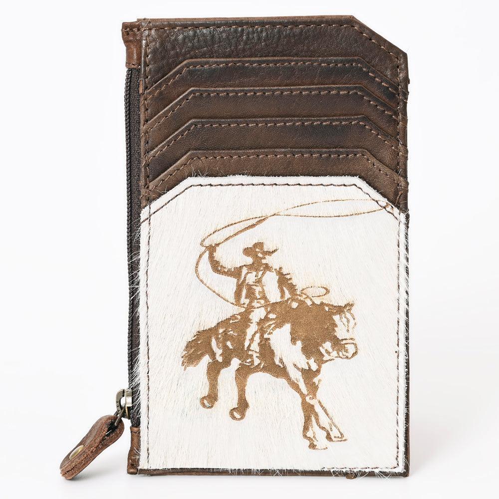 American Darling ADCCM101J Card-Holder Hair On Genuine Leather women bag western handbag purse