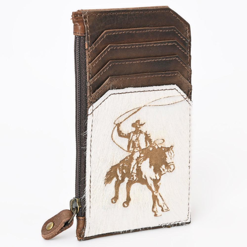 American Darling ADCCM101J Card-Holder Hair On Genuine Leather women bag western handbag purse