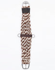 HILASON Horse Western 27 Strand Double Weave Two-Tone Roper Cinch Girth