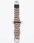 HILASON Horse Girth Western Wool 27 Strand Breathable Saddle Cinch Stainless Steel