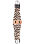 HILASON Horse Western 27 Strand Double Weave Two-Tone Roper Cinch