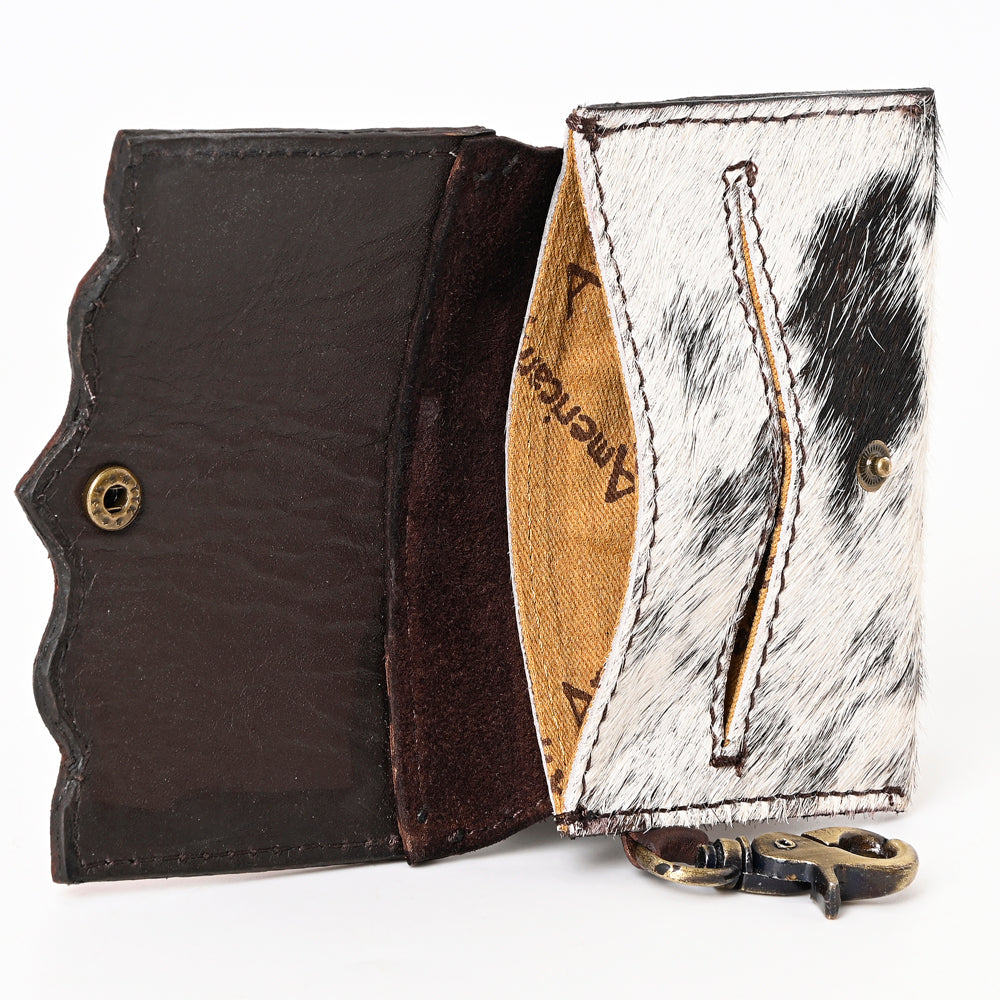 ADBGA344 American Darling Hand Tooled Hair On Genuine Leather Women Bag Western Handbag Purse