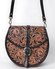 American Darling ADBGA352 Crossbody Hand Tooled Genuine Leather Women Bag Western Handbag Purse