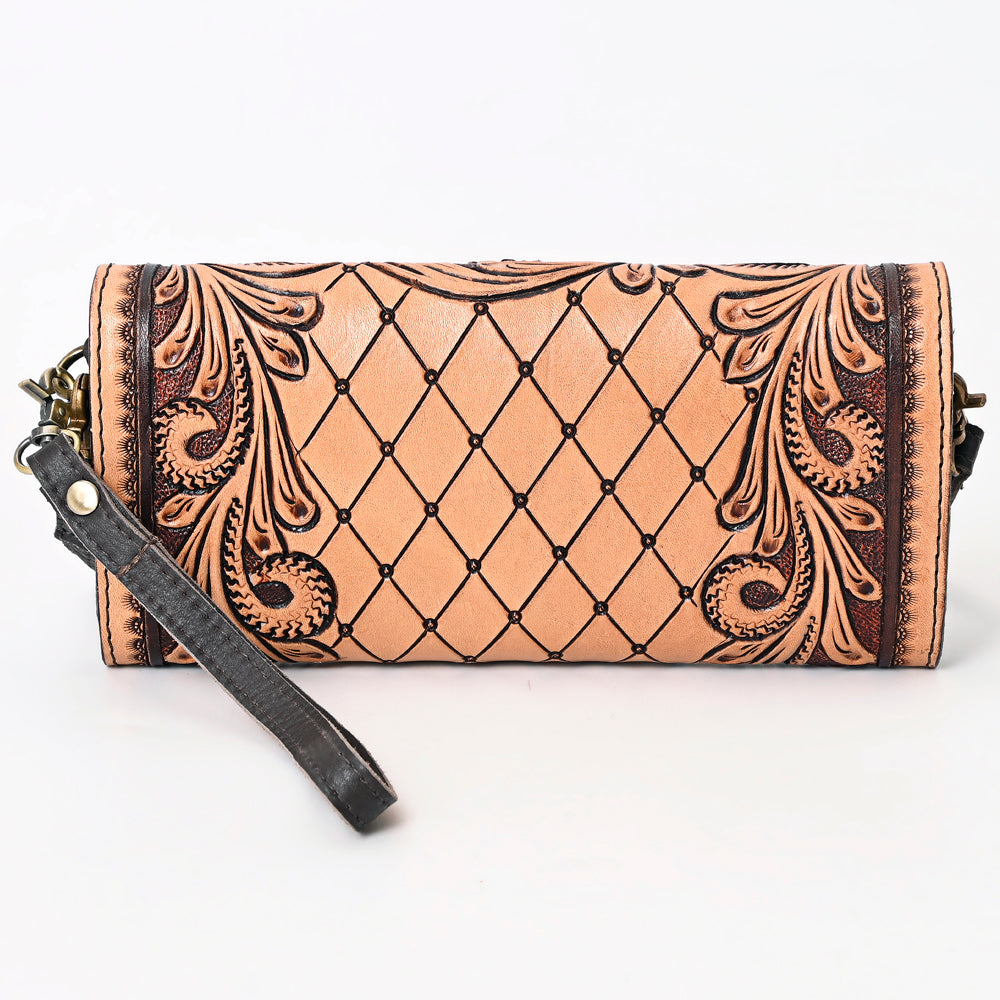 ADBGA358 American Darling Hand Tooled Genuine Leather Women Bag Western Handbag Purse