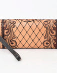 ADBGA358 American Darling Hand Tooled Genuine Leather Women Bag Western Handbag Purse