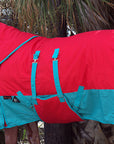 HILASON 1200D Waterproof Winter Horse Blanket Neck Cover Belly Wrap | Turnout Blankets for Horses