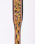 HILASON Western Genuine Leather Heavy Duty Hand Painted Dog Collar