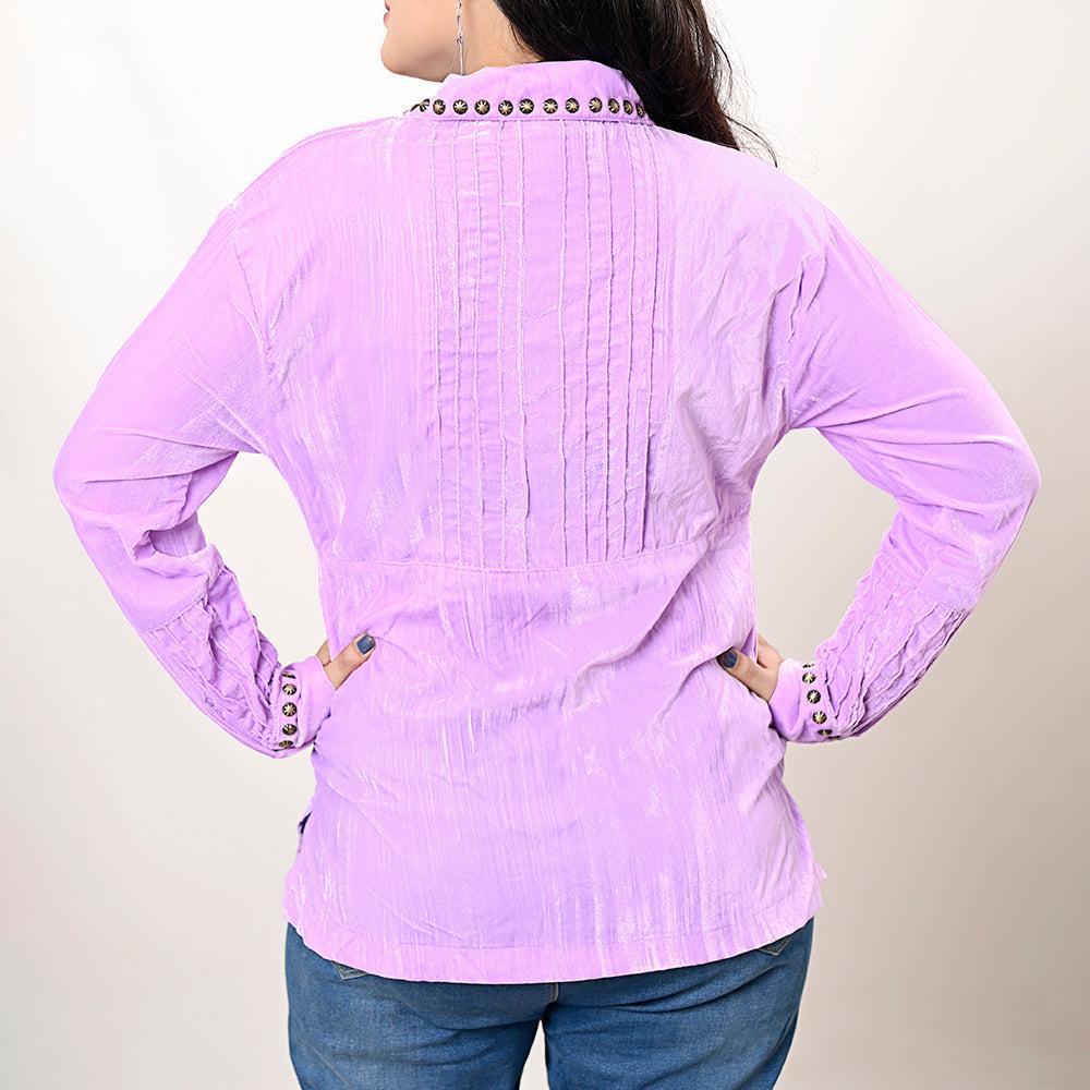 American Darling Velvet Women shirt dress Tunic Ladies girl Top