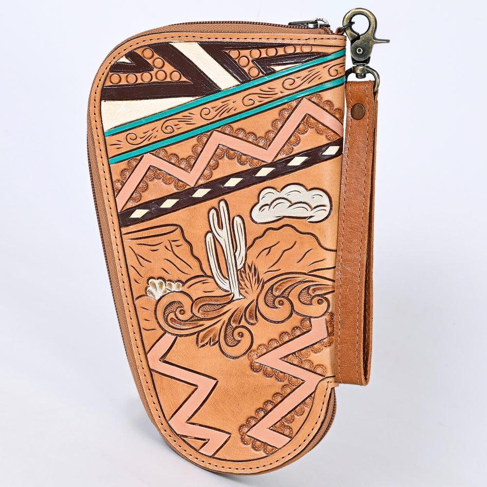 ADGC104 American Darling Hand Tooled Saddle Blanket Genuine Leather Women Bag Western Handbag Purse