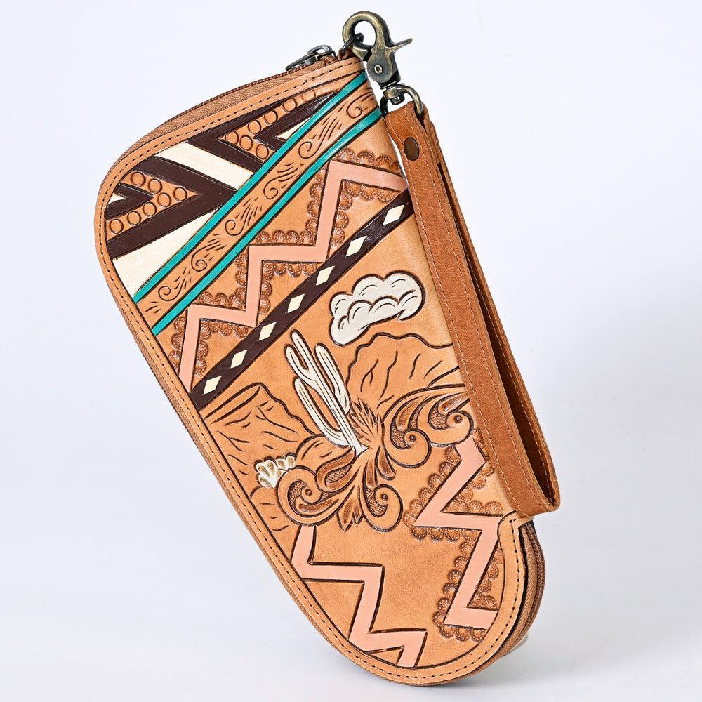 ADGC104 American Darling Hand Tooled Saddle Blanket Genuine Leather Women Bag Western Handbag Purse