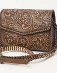 American Darling Hand Tooled Genuine Leather Women Bag Western Handbag Purse