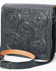 American Darling Hand Tooled Genuine Leather Women Bag Western Handbag Purse