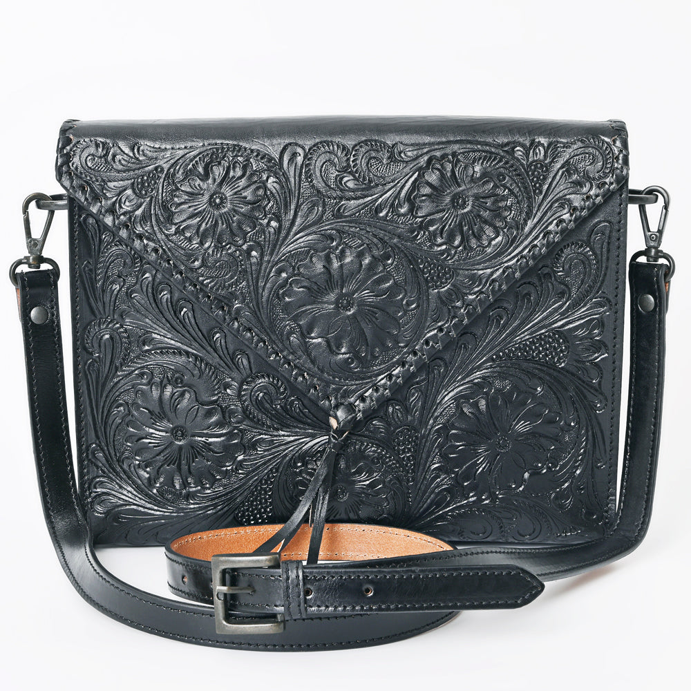 American Darling Hand Tooled Genuine Leather Women Bag Western Handbag Purse