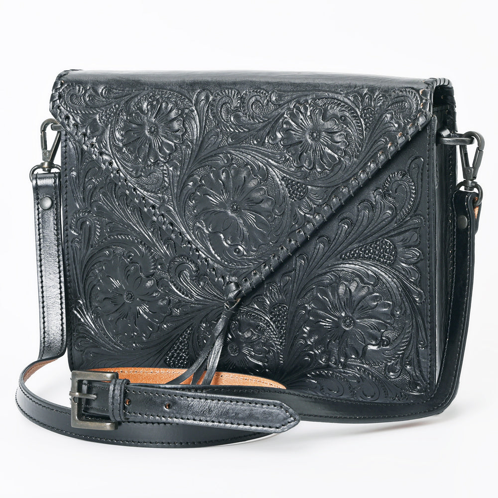 American Darling Hand Tooled Genuine Leather Women Bag Western Handbag Purse