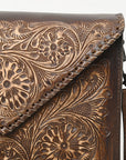 American Darling Hand Tooled Genuine Leather Women Bag Western Handbag Purse