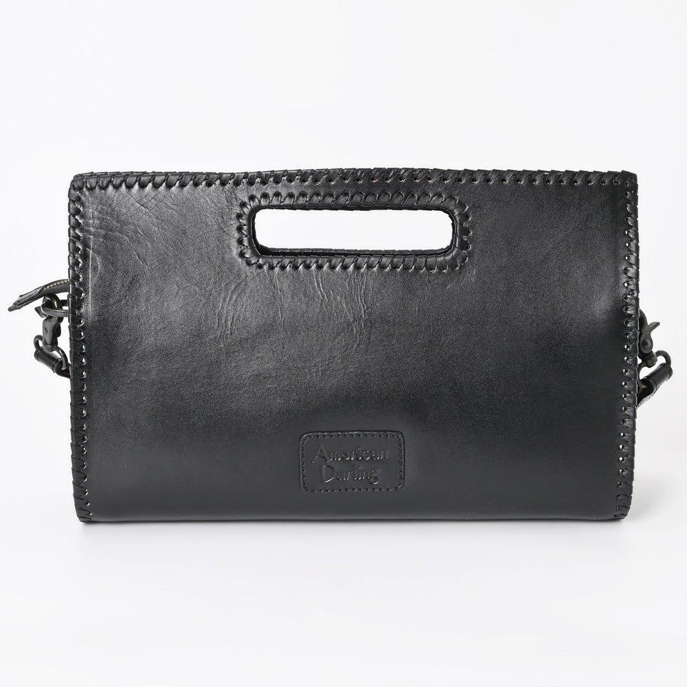 American Darling Clutch Hand Tooled Genuine Leather women bag western handbag purse