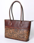 American Darling Hand Tooled Genuine Leather Women Bag Western Handbag Purse