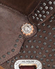 Hilason Western Horse Flex Tree Barrel Trail In American Leather Saddle Brown