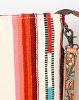 American Darling Cross Body Hand Tooled Saddle Blanket Genuine Leather Women Bag Western Handbag Purse