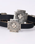 American Darling Full Grain Genuine Leather Belt Womens Western with Removable Buckle Hunter Green Small