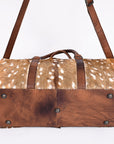 American Darling Women's Duffel Bag Western Hair On Genuine Leather Handbag and Ladies Purse