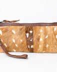 American Darling Wristlet Hair on Genuine Leather Western Women Bag | Handbag Purse | Women Wristlet | Wristlet Wristlet | Travel Wristlet | Leather Wristlet | Clutch Wristlet