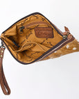 American Darling Wristlet Hair on Genuine Leather Western Women Bag | Handbag Purse | Women Wristlet | Wristlet Wristlet | Travel Wristlet | Leather Wristlet | Clutch Wristlet