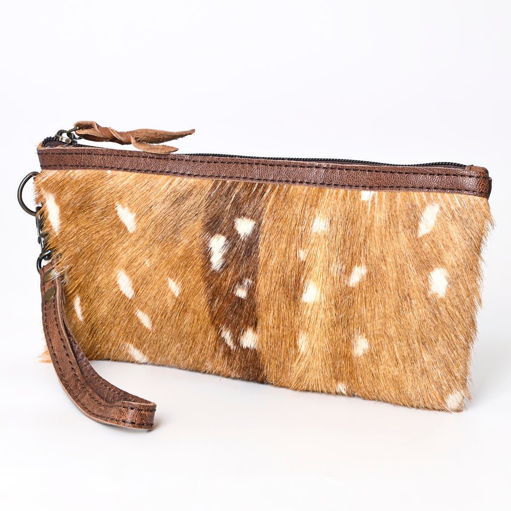 American Darling Wristlet Genuine Leather Women Bag W. Handbag Purse –