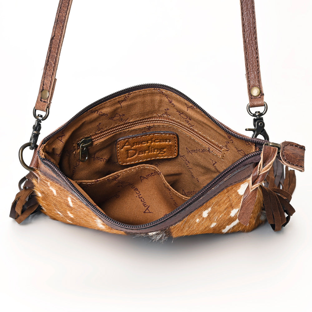 American Darling Small Crossbody Genuine Leather women bag western handbag purse