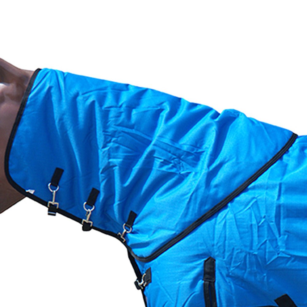 HILASON 1200D Winter Waterproof Poly Turnout Horse Hood Neck Cover | Covers for Horses