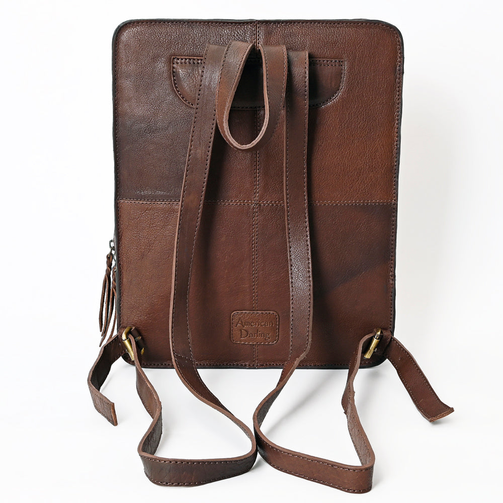 ADBGA401 American Darling Hand Tooled Hair On Genuine Leather Women Bag Western Handbag Purse