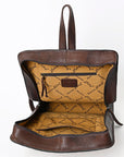 ADBGA401 American Darling Hand Tooled Hair On Genuine Leather Women Bag Western Handbag Purse