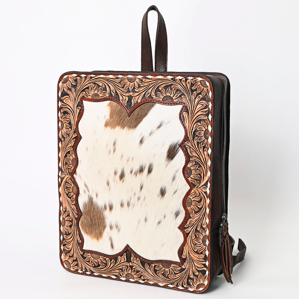 ADBGA401 American Darling Hand Tooled Hair On Genuine Leather Women Bag Western Handbag Purse
